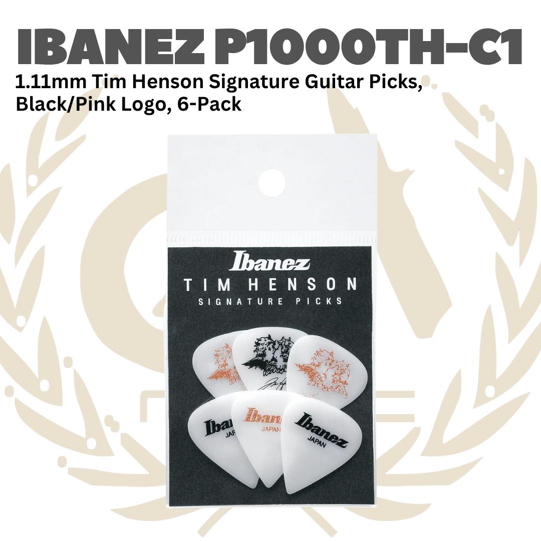 Ibanez P1000TH-C1 Tim Henson Signature Guitar Picks, 6 Pack - Pik Gitar P1000THC1