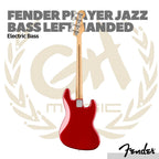 Fender Player Jazz Bass Left-Handed Bass, Pau Ferro FB - Bass Elektrik
