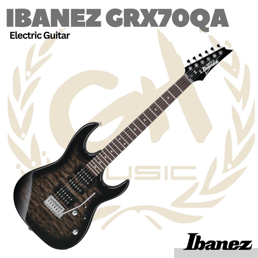 Ibanez Gio GRX70QA Electric Guitar - Gitar Elektrik