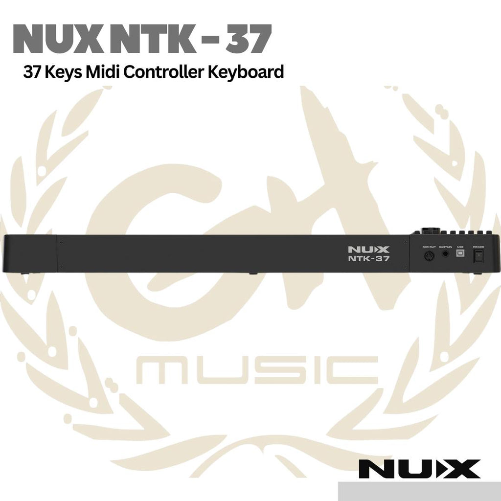 Nux NTK-37 Midi Keyboard Controller 37 Keys - Keyboard