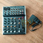 BEHRINGER XENYX 1002SFX Audio Mixer with USB Streaming Interface