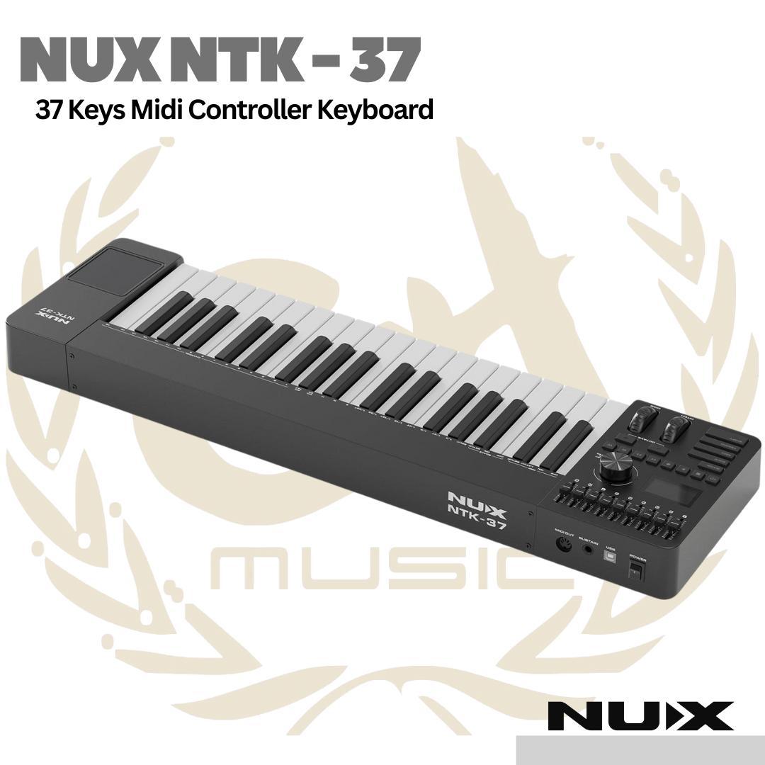 Nux NTK-37 Midi Keyboard Controller 37 Keys - Keyboard