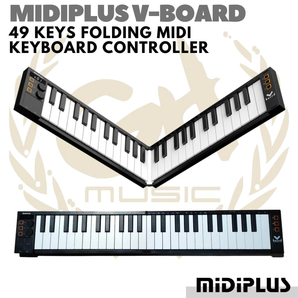 MIDIPLUS V BOARD 49 Bluetooth Midi Controller Portable Lipat | VBOARD