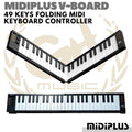 MIDIPLUS V BOARD 49 Bluetooth Midi Controller Portable Lipat | VBOARD