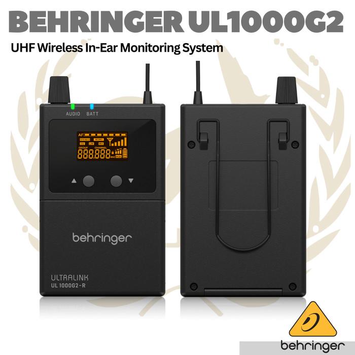 Behringer UL-1000G2 UHF Wireless In-ear Monitoring System | UL1000