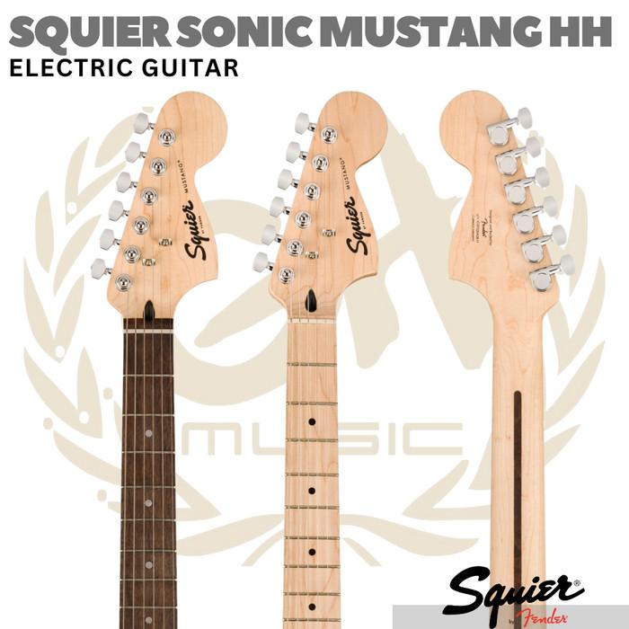 SQUIER SONIC MUSTANG HH Electric Guitar | Gitar Listrik Elektrik - CALIFORNIA BLUE