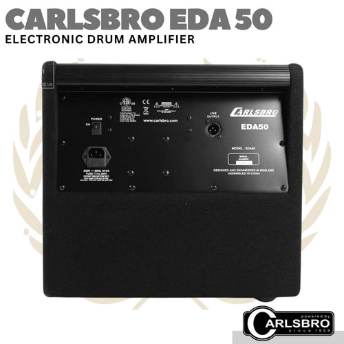 CARLSBRO EDA50 Electric Drum Amplifier | Speaker Monitor EDA 50