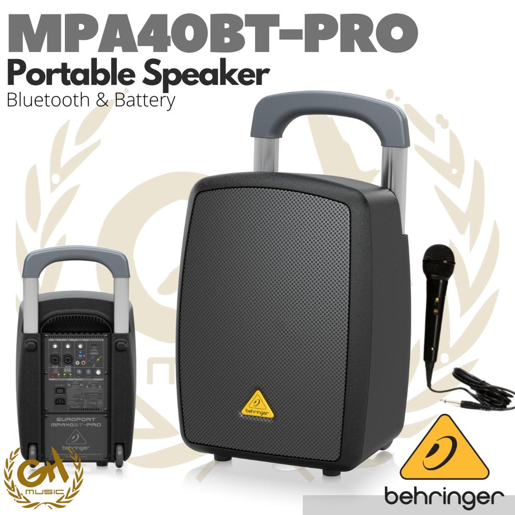 BEHRINGER MPA40BT-PRO Portable Speaker | MPA 40 BT - karaoke meeting