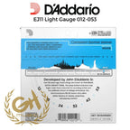D'Addario EJ11 Light Gauge 012-053 Senar Gitar Akustik