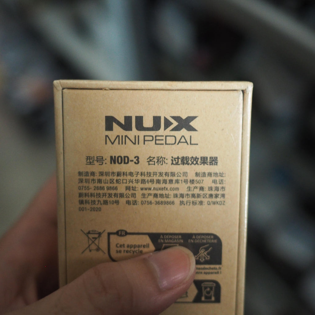 NUX Morning Star NOD3 Overdrive Guitar Effect Pedal - Efek Gitar NOD-3