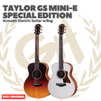 Taylor GS Mini-E Special Edition Acoustic Guitar w/Bag, - Gitar Akustik Elektrik Original Asli
