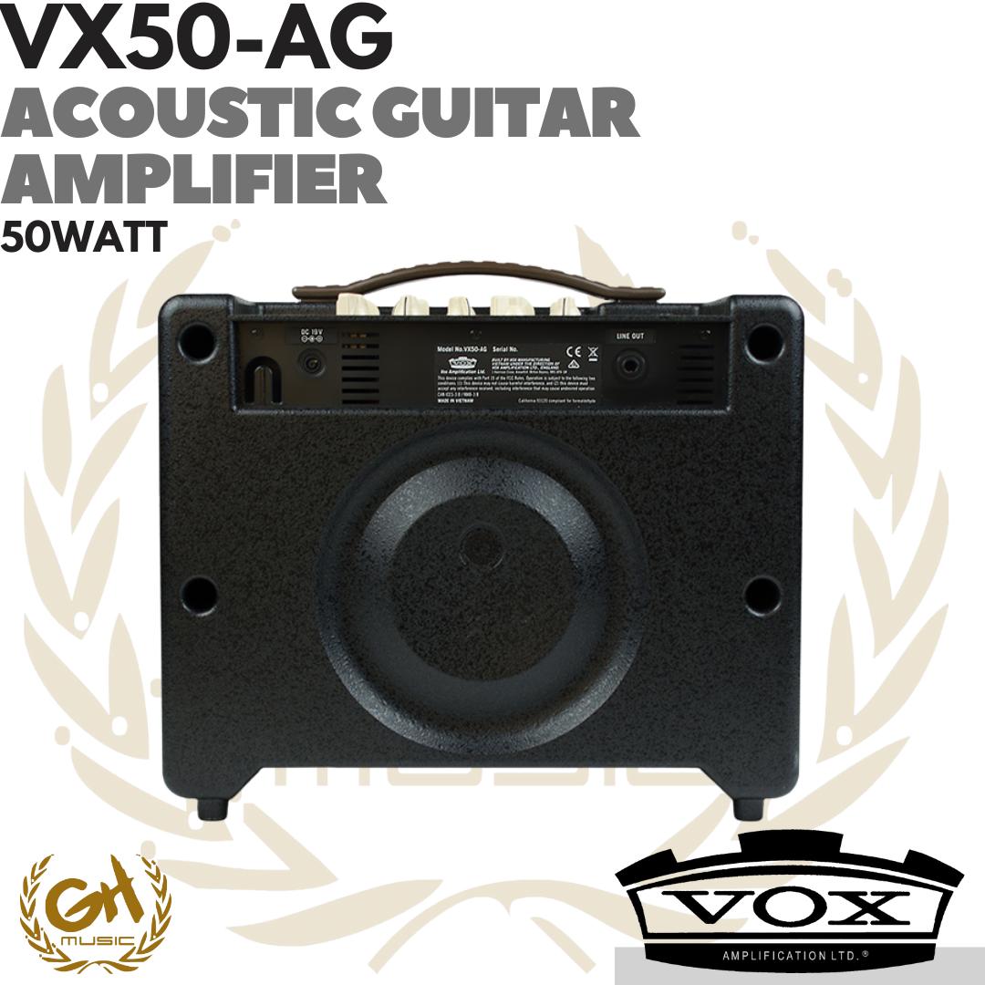 VOX VX50-AG Acoustic Guitar Amplifier - Ampli Gitar Akustik 50watt