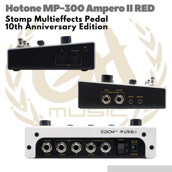 Hotone 10th Anniversary MP300 Ampero II Stomp Multi FX | Efek Gitar