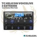 TC-Helicon VoiceLive 3 Extreme Guitar and Vocal Effects Processor Pedal