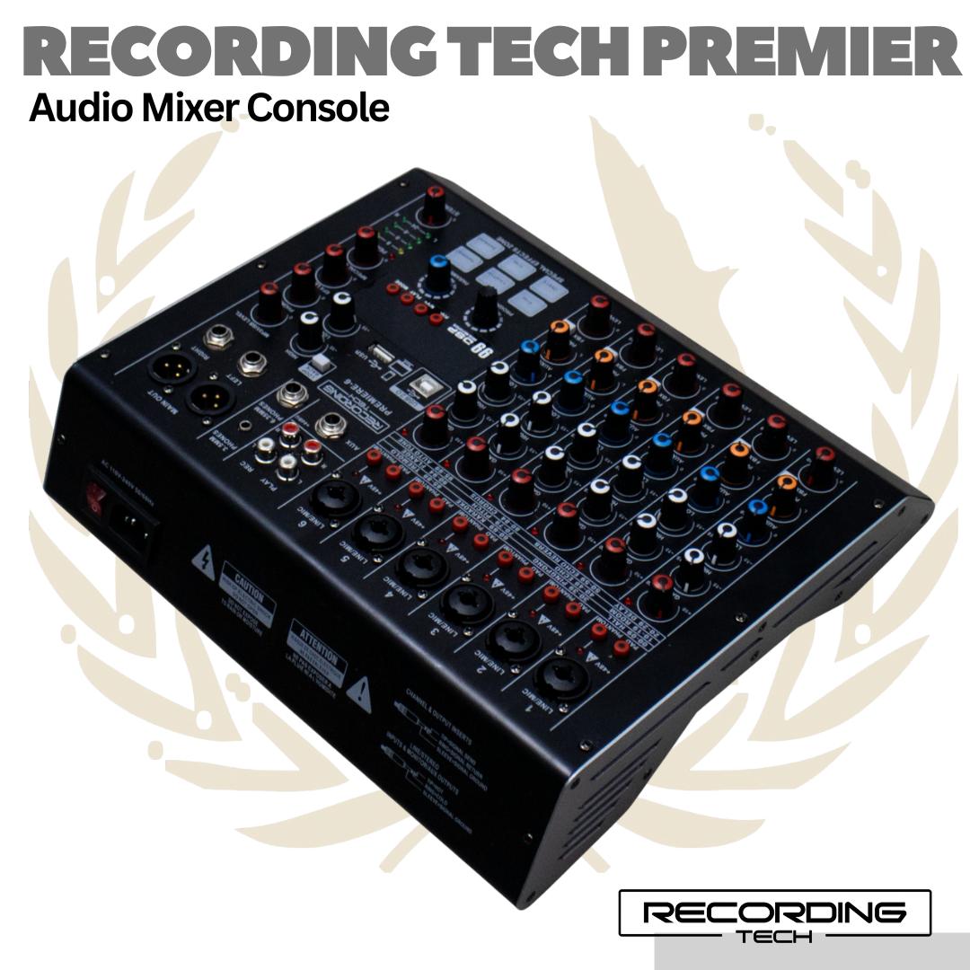 RECORDING TECH PREMIERE-4 Audio Mixer Console | Premiere4