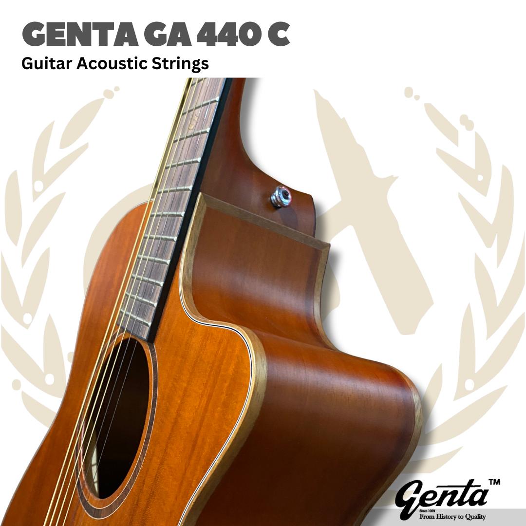 GENTA GA 440 C Acoustic Guitar | Gitar Akustik GA440C