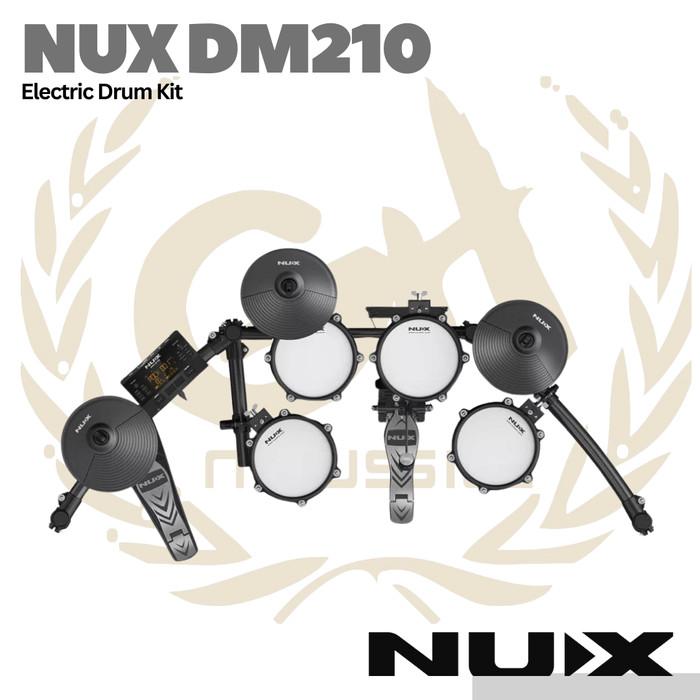 NUX DM210 Electric Drum Kit Digital | Elektrik Set DM-210 Original