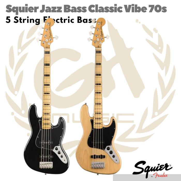 Squier Jazz Bass V Classic Vibe 70s 5 strings | listrik elektrik senar