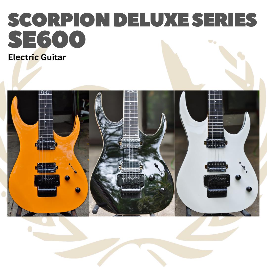 Scorpion SE600 Deluxe Series Updown Model Electric Guitar - Gitar Listrik Elektrik Up Down SE 600 Original Asli