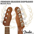 FENDER SEASIDE SOPRANO Ukulele Pack