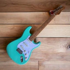 SCORPION JS21 Black Jaguar Series Electric Guitar | Gitar Stratocaster