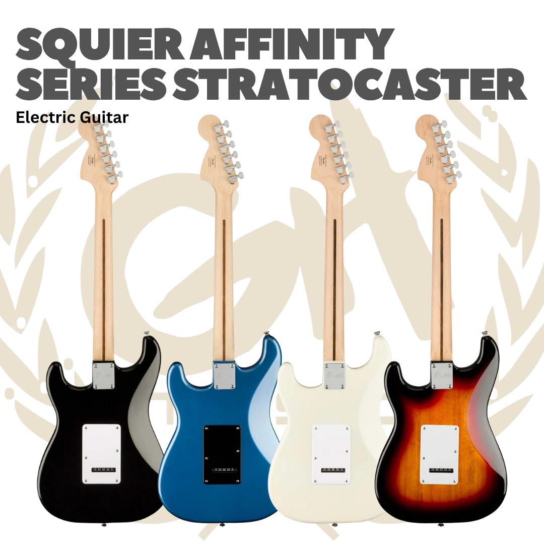 SQUIER AFFINITY SERIES STRATOCASTER ELECTRIC GUITAR - GITAR LISTRIK ELEKTRIK ORIGINAL