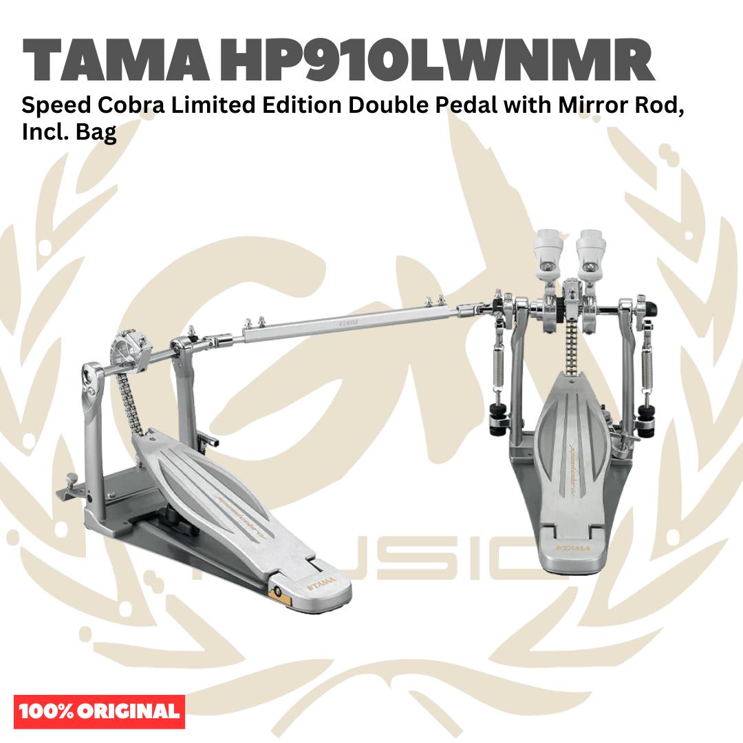 TAMA HP910LWNMR Speed Cobra Limited Edition Double Pedal with Mirror Rod - Dobel Pedal Kick Twin Pedal Drum