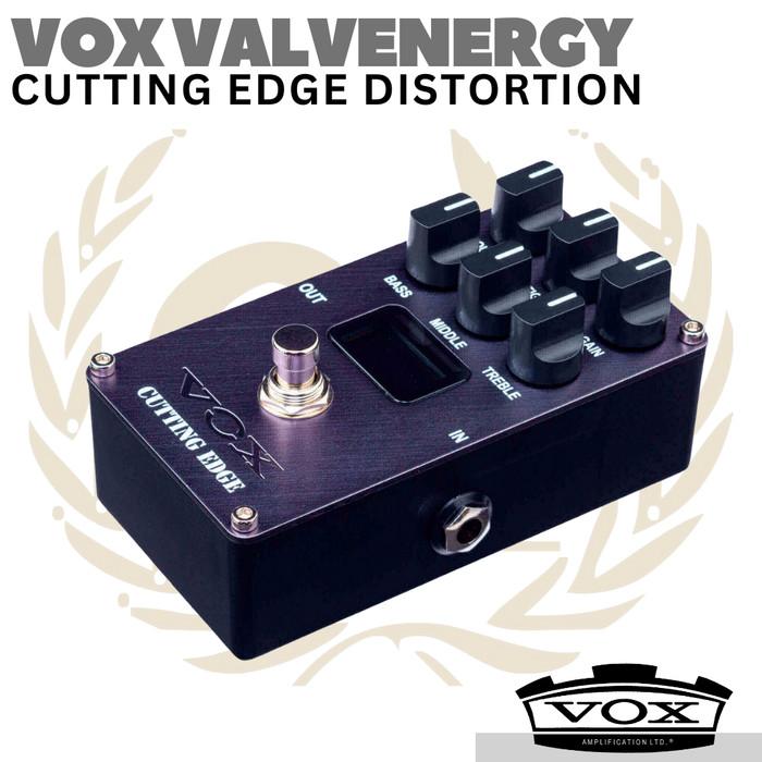 VOX VALVENERGY CUTTING EDGE Distortion Effect Pedal | Efek Gitar VE-CE