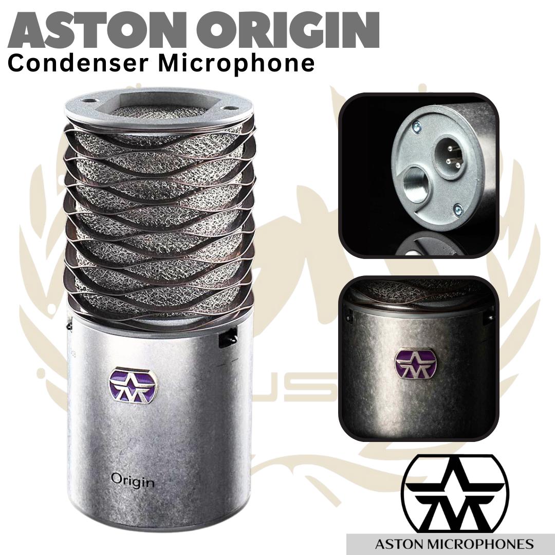ASTON ORIGIN Large Diaphragm Studio Condenser Microphone | Mic (made in UK)