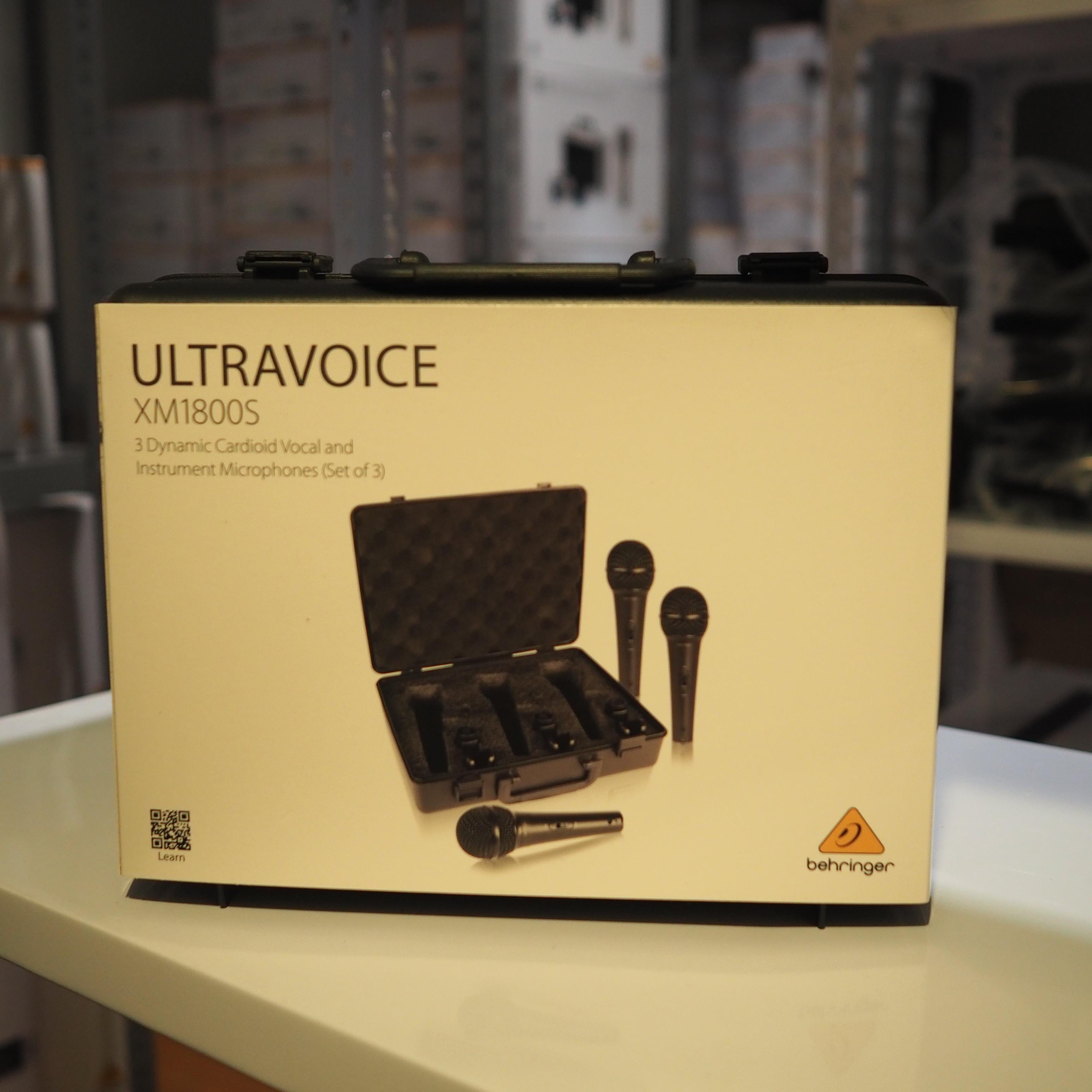 Behringer XM1800S 3 Dynamic Cardioid Vocal and Instrument Microphone