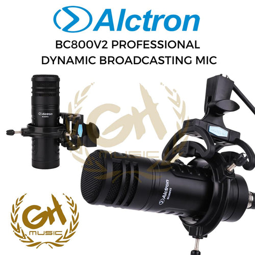ALCTRON BC800V2 PROFESSIONAL DYNAMIC BROADCASTING MIC