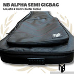 NB Alpha Electric Guitar Semi Gigbag - Tas Gitar Elektrik Semi Gigbag