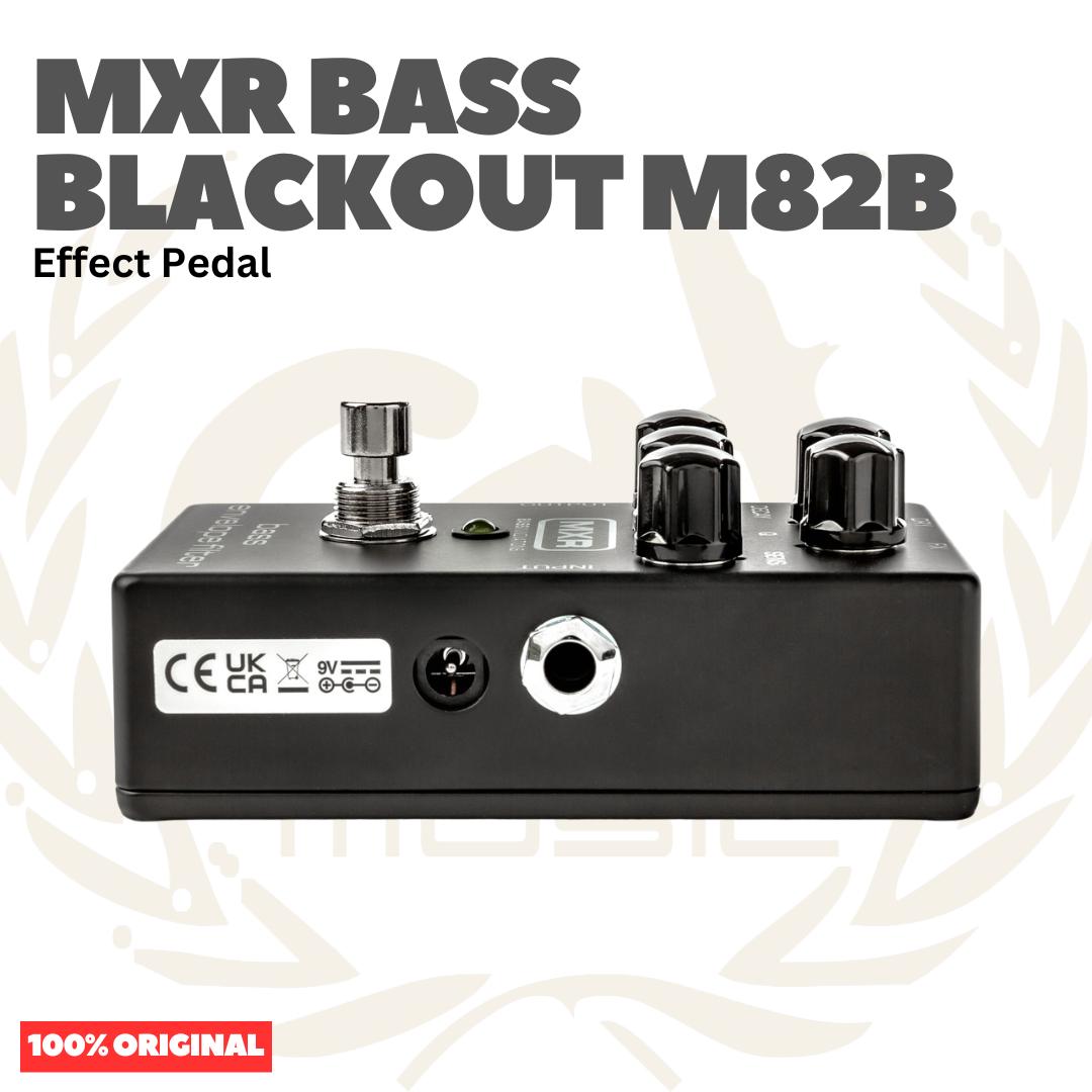 MXR Bass Blackout Series Bass Envelope Filter M82B Effect Pedal - Efek Pedal Bass M-82B