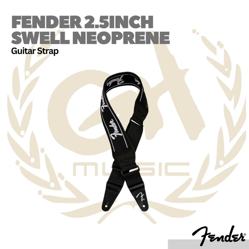 Fender 2.5inch Swell Neoprene Guitar Strap | Strap Gitar Original