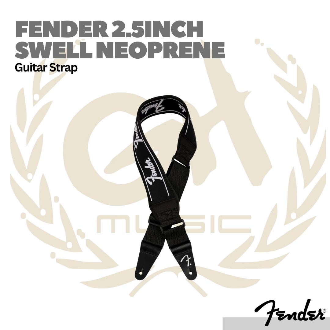 Fender 2.5inch Swell Neoprene Guitar Strap | Strap Gitar Original