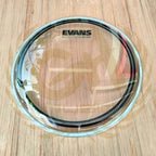EVANS EC2S Clear Drumhead Tom Batter | 6 8 10 12 13 14 15 16 18 Inch