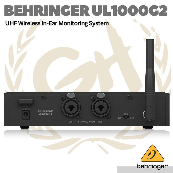 Behringer UL-1000G2 UHF Wireless In-ear Monitoring System | UL1000