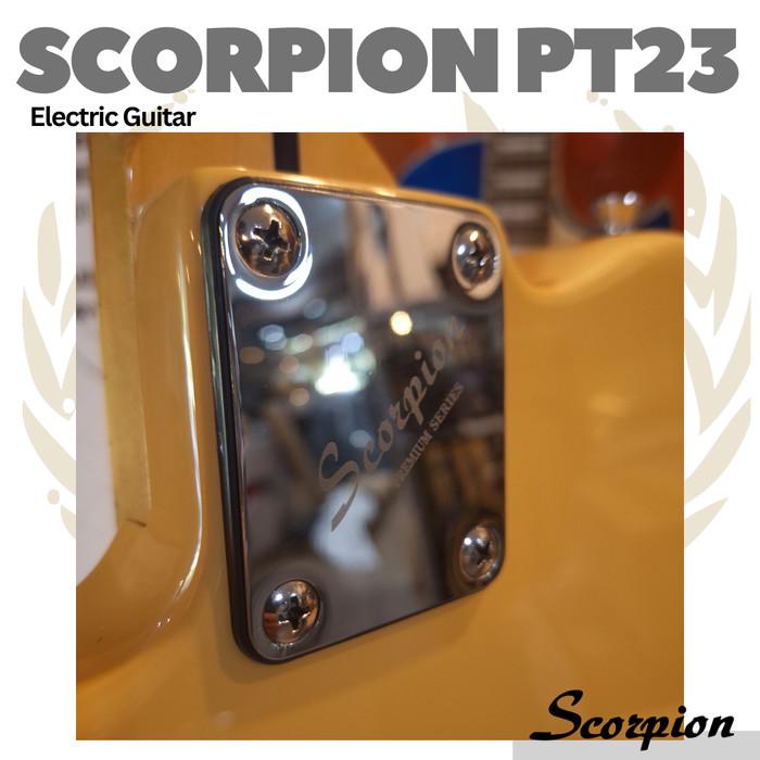 SCORPION PT23 Premium Series Electric Guitar | Gitar Telecaster Tele - BK