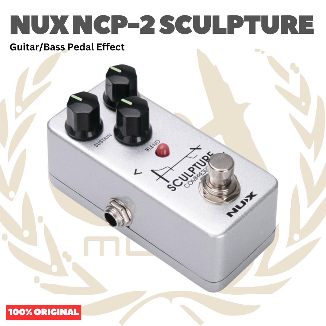 NUX NCP-2 Sculpture Compressor Guitar Bass Pedal Effect - Efek Pedal Gitar Bass Original Asli