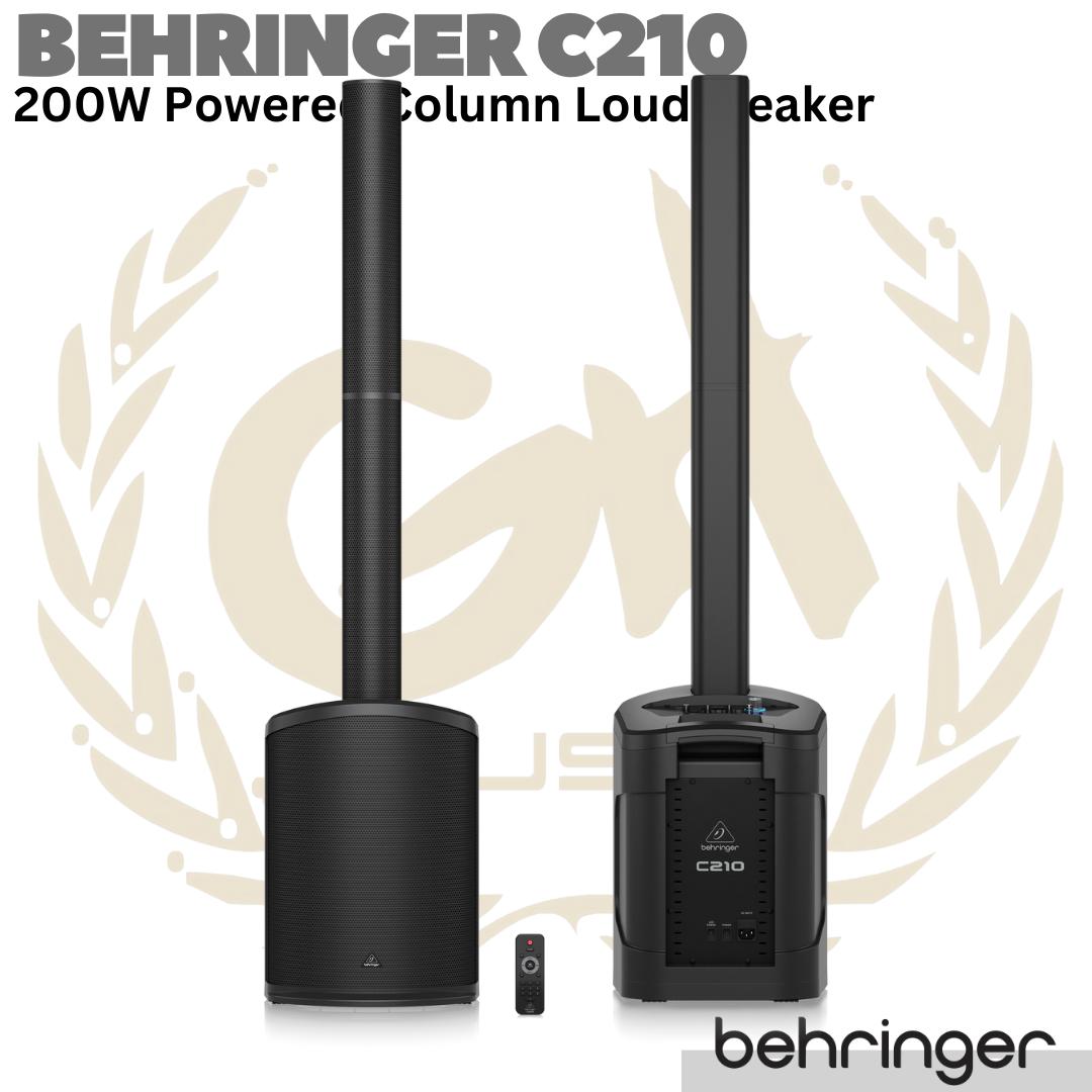 BEHRINGER C210 200W Powered Active Column Speaker | Spiker Aktif