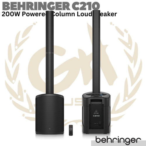 BEHRINGER C210 200W Powered Active Column Speaker | Spiker Aktif