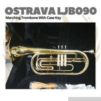 Ostrava LJB090 Marching Trombone With Case Key - LJB-090