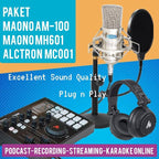 PAKET PODCAST 2 ORANG MAONOCASTER AM100 + MAONO MH601