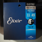 Elixir 12100 Polyweb Electric Guitar Strings, Medium, 11-49