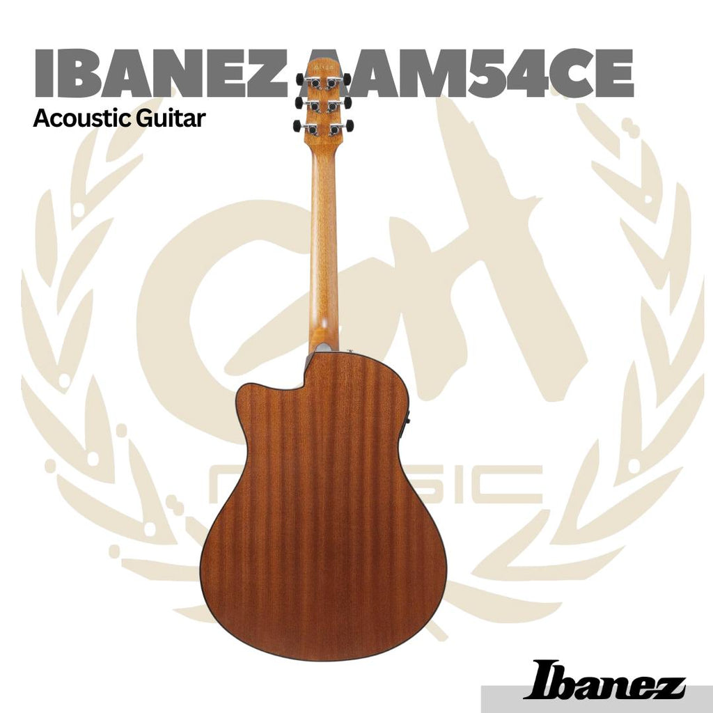 Ibanez AAM54CE Acoustic Electric Guitar - Gitar Akustik