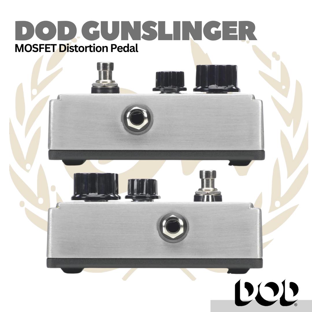 DOD Gunslinger MOSFET Distortion Effect Pedal - Efek Gitar Distorsi Asli