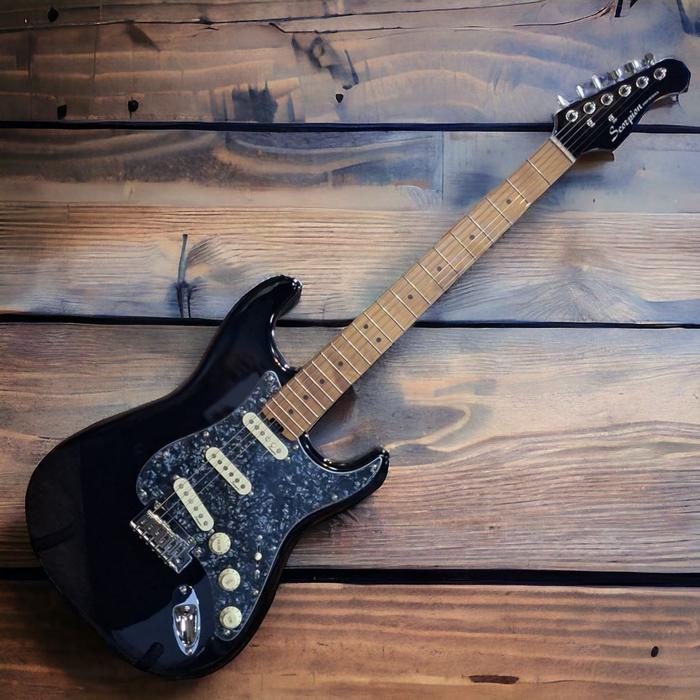 Scorpion PRO 21 Electric Guitar - Gitar Elektrik Listrik PRO-21 - BLACK