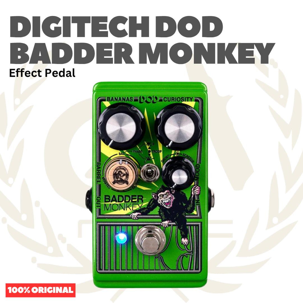 DIGITECH DOD Badder Monkey Overdrive Pedal Effects for Guitar - Efek Pedal Gitar