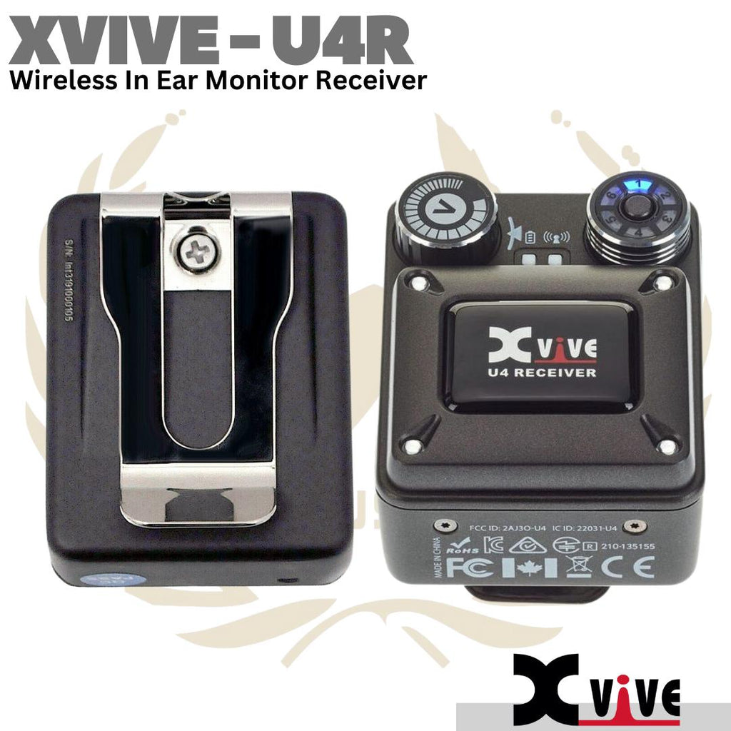 XVIVE U4R Wireless In Ear Monitor Receiver