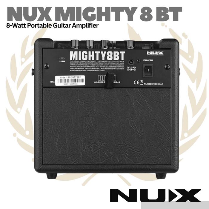 NUX Mighty 8BT MKI & MKII Portable Electric Guitar Amplifier - Ampli Gitar
